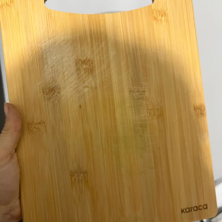 Bambu Doğrama Tahtasında İlk Kullanımda Deformasyon Ve Değişim Talebi