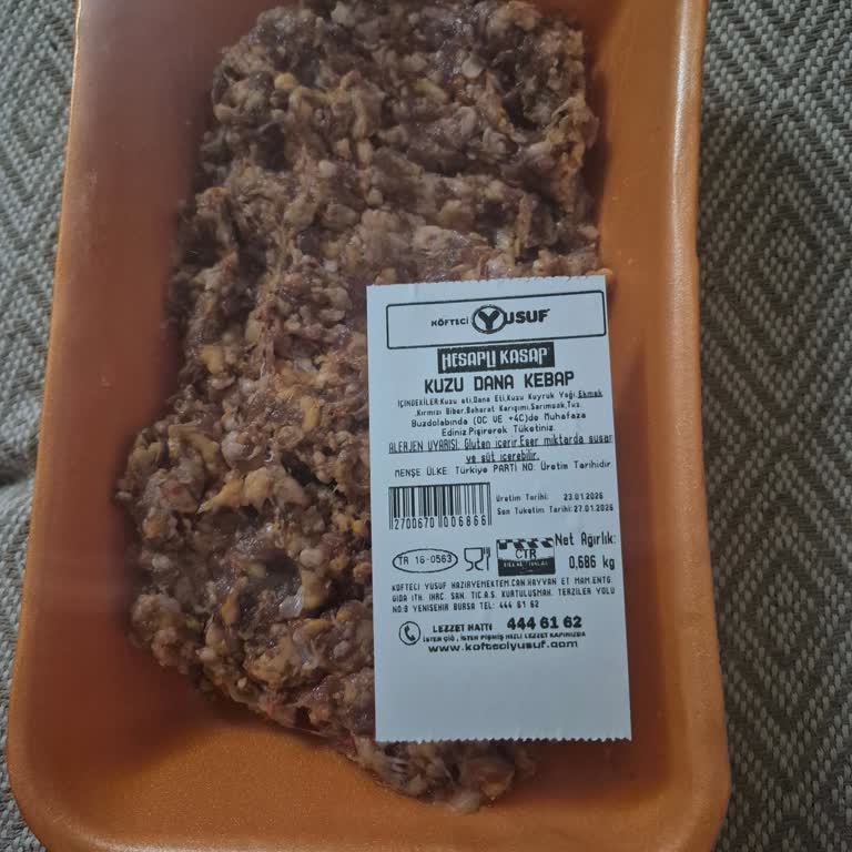 Eksik Gönderilen Çiğ Köfte Ve İade Talebinin Reddedilmesi