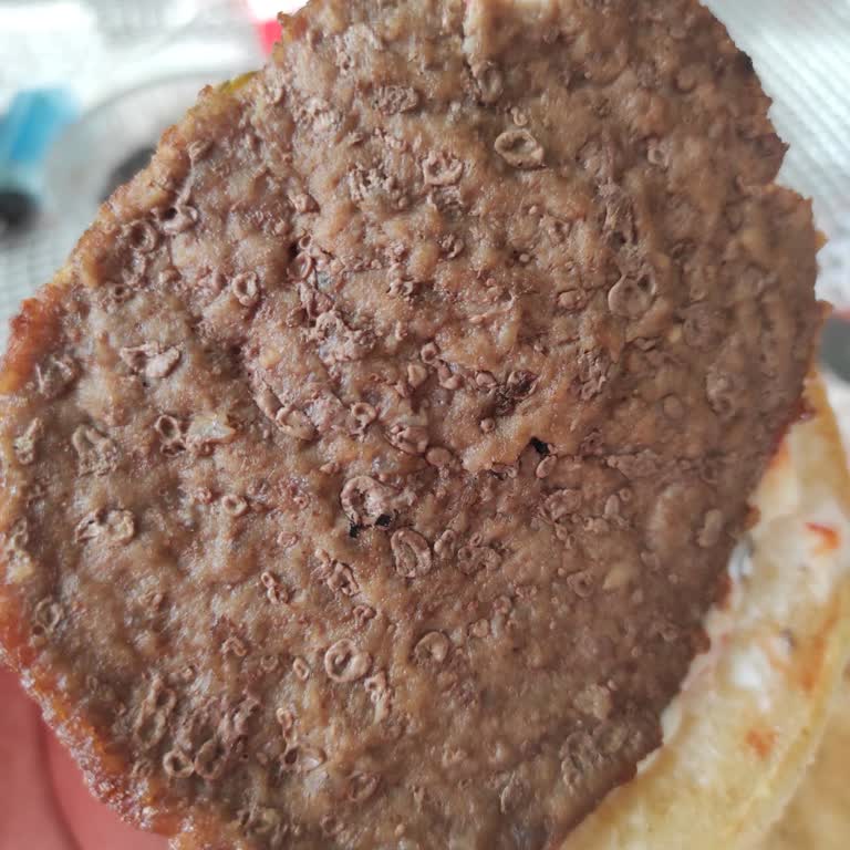 Burger King Whopper Köftesindeki Lekeler Sebebiyle Hijyen Şikayeti