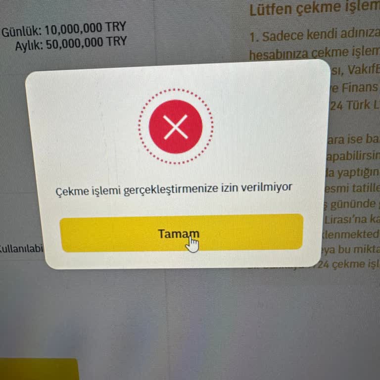 Binance TR Hesabımda Çekim İzni Verilmiyor Ve Müşteri Desteği Cevap Vermiyor