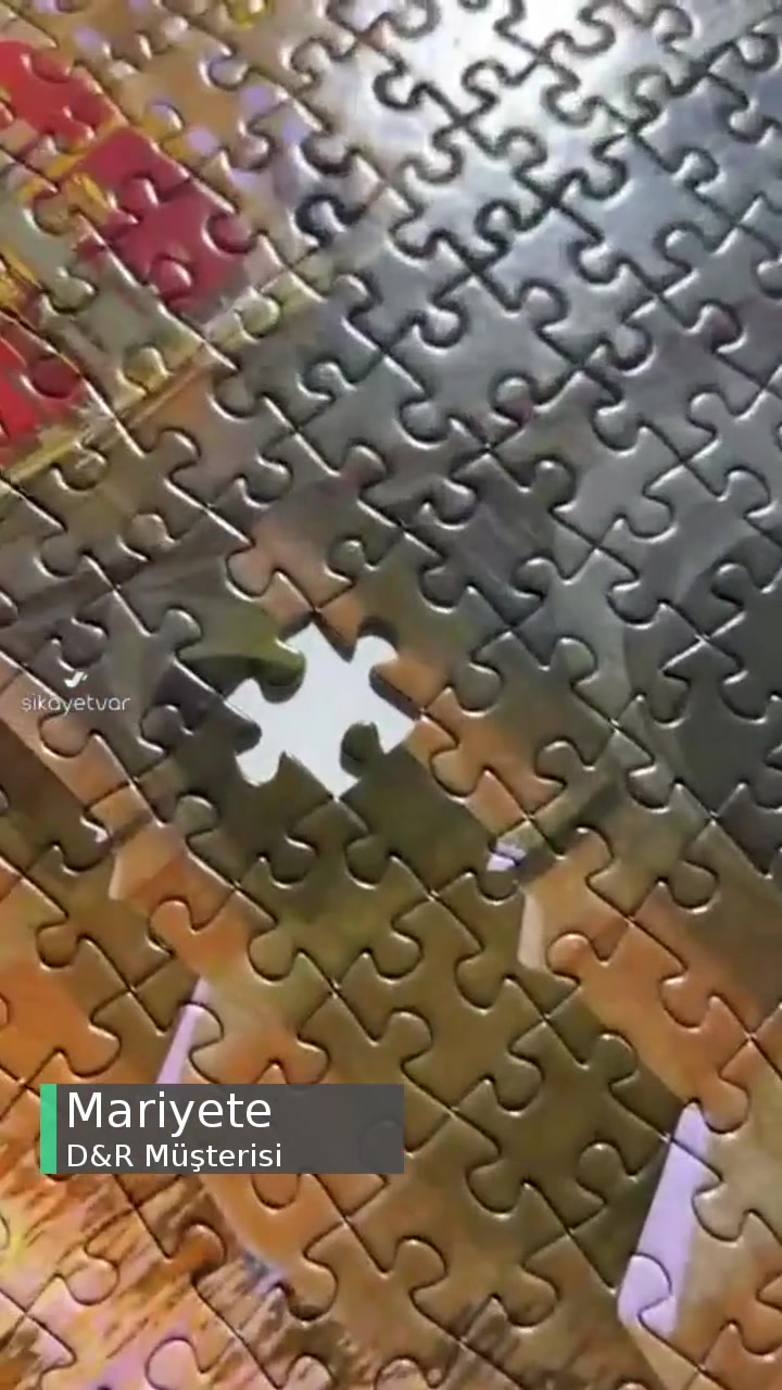 D&R Puzzle Eksik Parça Problemi! videonun kapak resmi