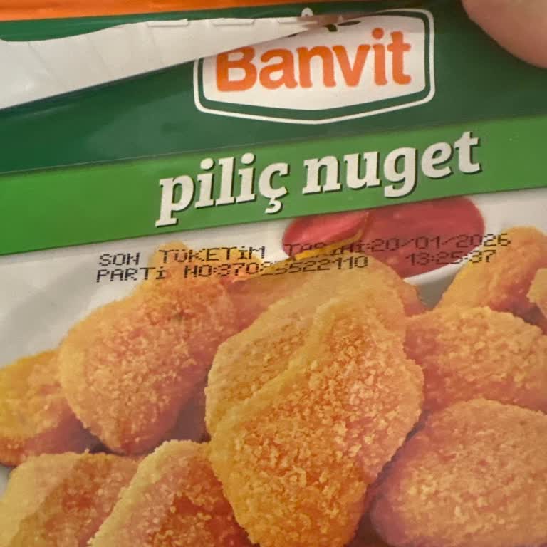Banvit Markalı Piliç Nugget’ta Son Kullanma Tarihi Geçmiş Olması Sağlık Riski Oluşturuyor