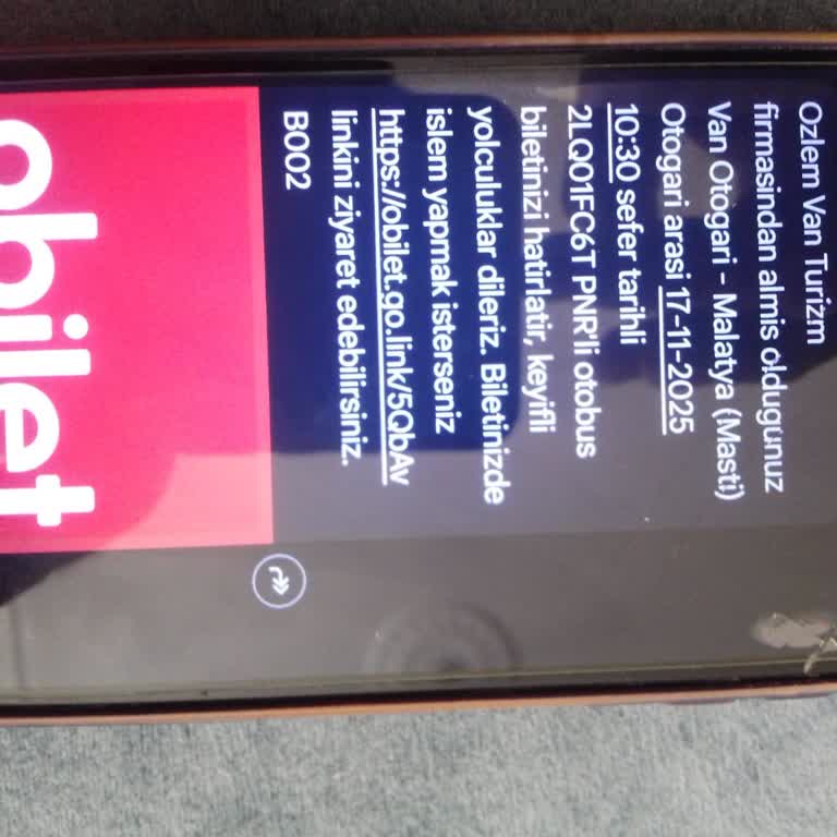 İptal Edilen Otobüs Seferi Sonrası Geri Ödeme Yapılmadı