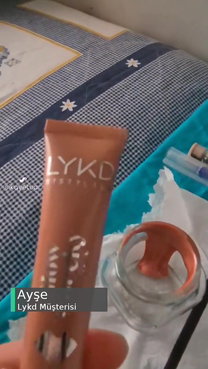 Lykd Sıvı Allık Tüpü Patladı videonun kapak resmi