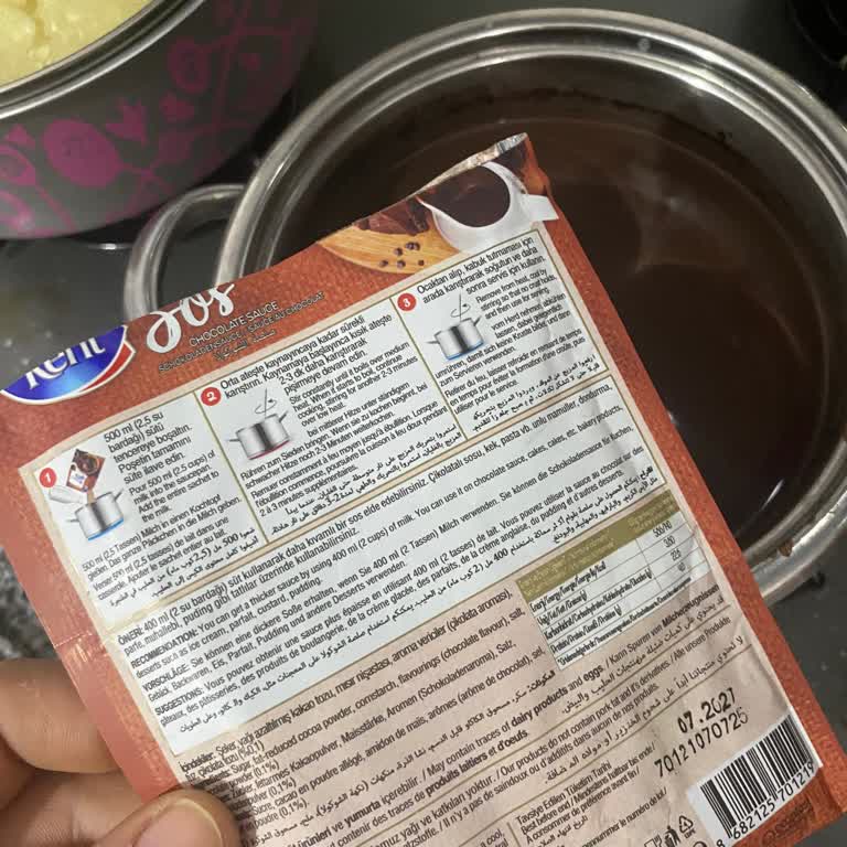 Kent Çikolatalı Sos Kıvamı Tutmayan Ürün Şikayeti