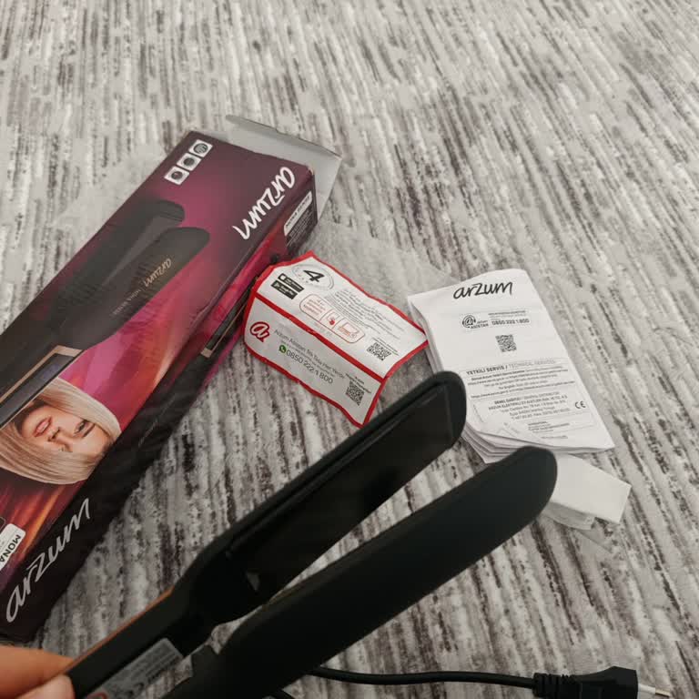 Arzum Mona Sense Saç Düzleştiricide Hızlı Plaka Soyulması Ve Garanti İadesi Talebi