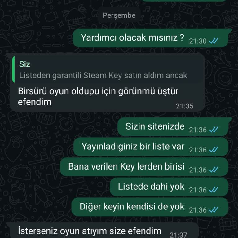 Yanıltıcı Oyun Anahtarı Satışı Ve Desteksiz Müşteri Hizmeti