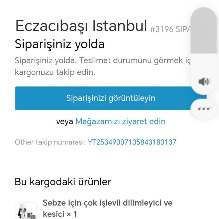 Ödemesi Alınan Mutfak Dilimleyicisi Teslim Edilmedi Ve İade Talebi
