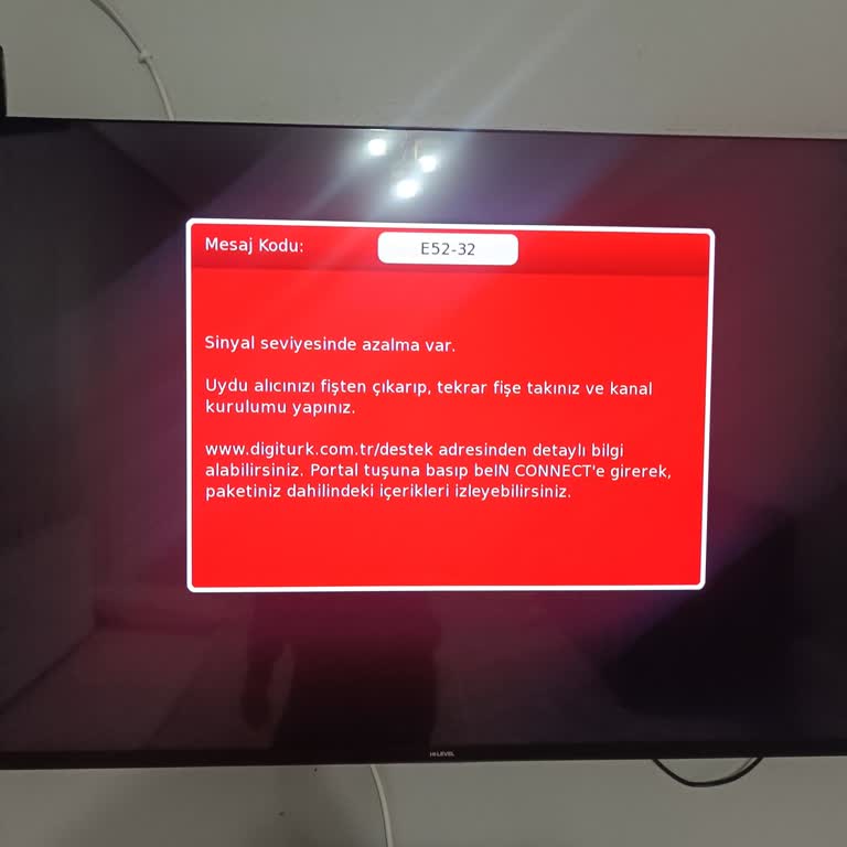 Futbol Kanallarındaki Sinyal Azalması Ve Teknik Destek Talebi