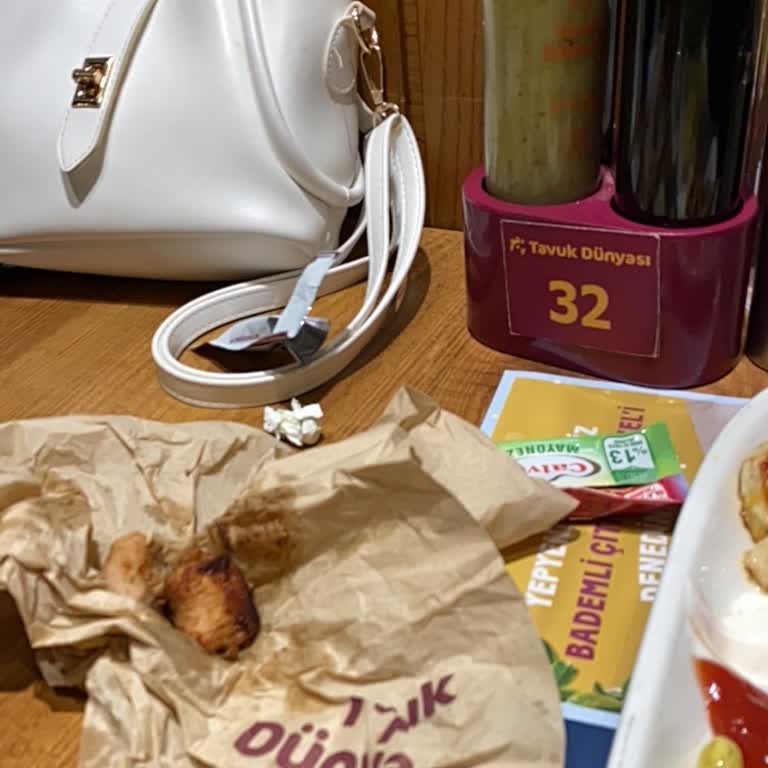 Personelin Özür Dilemeden Masayı Toplamaması Müşteriyi Temizliğe Zorladı