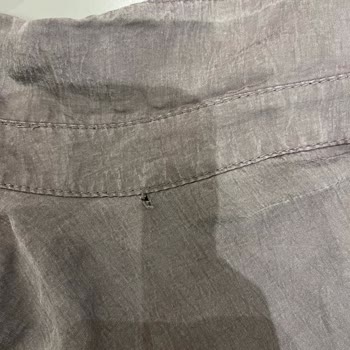 Mavi Gömlekte Yıkama Sonrası Oluşan Delik İçin Değişim Ve İade Reddi