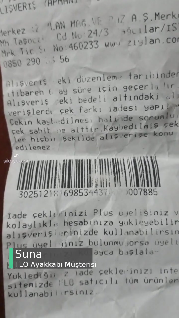 FLO Ayakkabı Hediye Çeki Silindi videonun kapak resmi