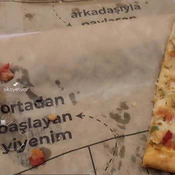 Pidem Restaurant Pidem Kuşbaşılı Yerine Domatesli Pide!