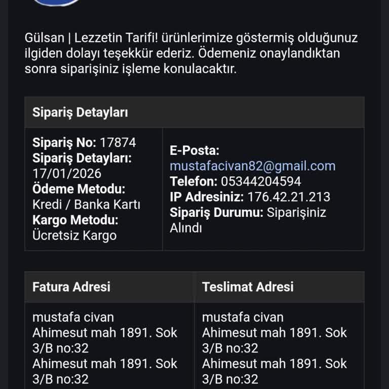 İletişimsizlik Ve Gönderim Gecikmesi Nedeniyle Sipariş İptal Edilemiyor