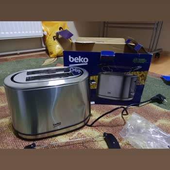 Beko 5120 Ekmek Kızartma Makinesinin Hasarlı Kutusu Ve Göçük Ürünü İçin Değişim Talebi