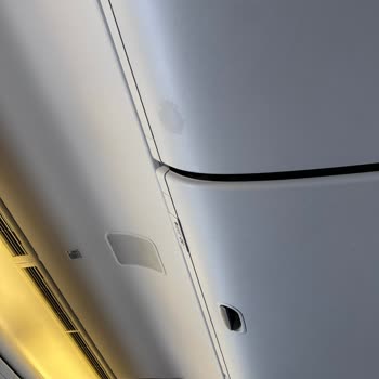 Uçakta Kabin Bagajı Sızıntısı Koltukta Düşen Su Damlası Giysime Zarar Verdi