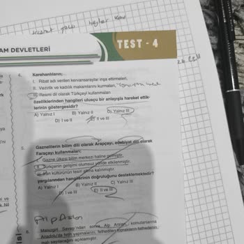 Kitap Seç TYT Tarih Soru Bankasındaki Yanlış Cevap Anahtarları Nedeniyle İade Talebi