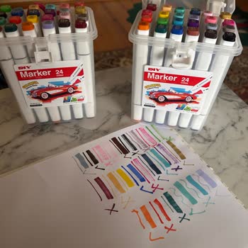 Kalitesiz Keçeli Kalem Seti, Çocuklarımın Karne Hediyesini Mahvetti