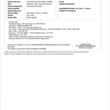 Sıcak Su Ve Isınma Eksikliği Nedeniyle Aidatta İndirim Ve Hızlı Çözüm Talebi