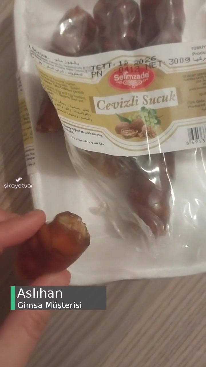 Gimsa Üründen Bir Yumak Kıl Çıktı! videonun kapak resmi