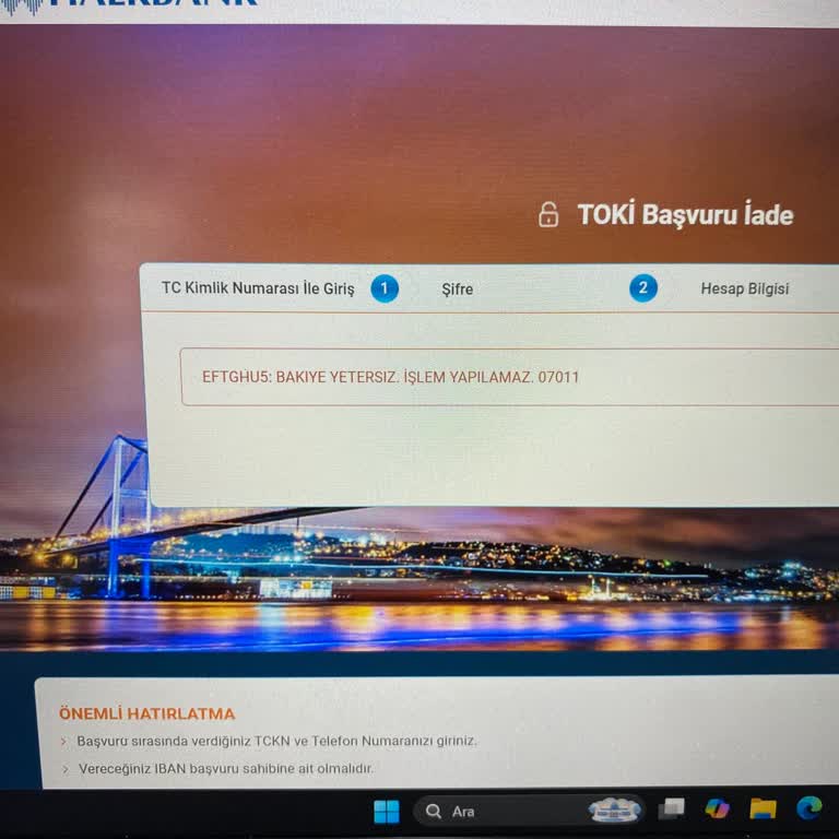 Halkbank'tan 5.000 TL Ücret İadesi Alınamıyor