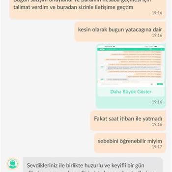 Dolap Müşteri Hizmetlerinden Gelen Yanlış Ve Çelişkili Bilgi Nedeniyle Ödeme Gecikmesi