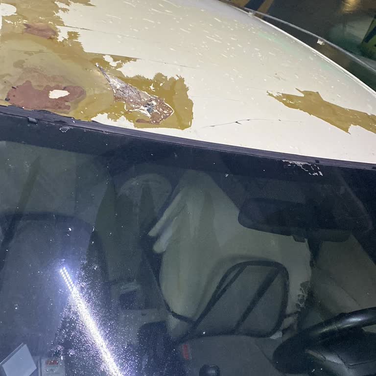 Honda Civic 2013 Beyaz Modelde Boya Soyulması Ve Gizli Ayıp!