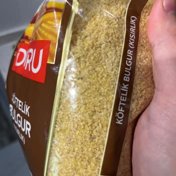 Köftelik Bulgur Paketi İçinde Böcek Kontaminasyonu