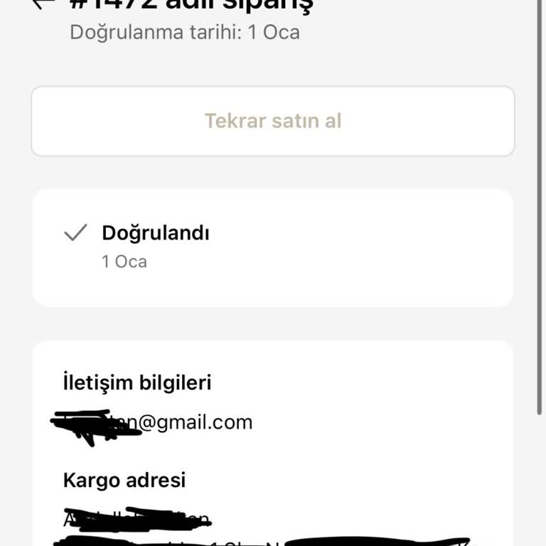 Teslim Edilmemiş Ürün Ve Cevapsız İletişim Nedeniyle İade Talebi