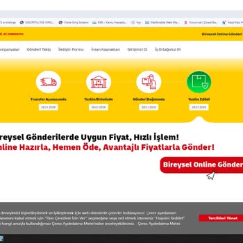 Teslim Edildi Görünen Kargo Elime Ulaşmadı Ve DHL Şubesi Cevapsız