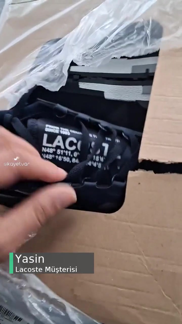 Lacoste Ürün Yanlış Yanlış Geldi videonun kapak resmi