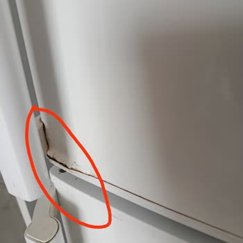 Bosch KGN Serisi Buzdolabında Gövde Ve Kapı Kenarlarında Çürüme