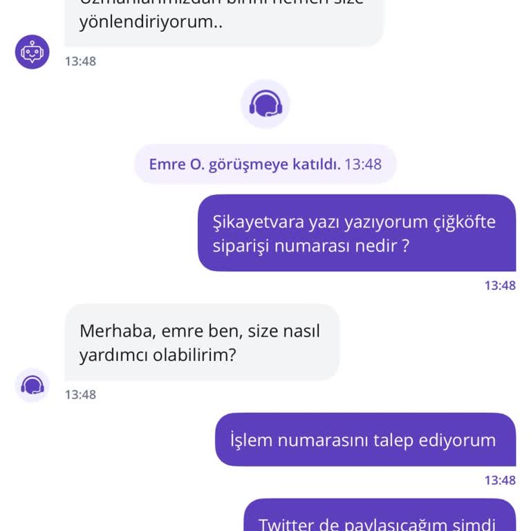 Kuryenin Yanıltıcı Bilgisi Nedeniyle Teslim Edilemeyen Siparişin Ücret İadesi Talebi
