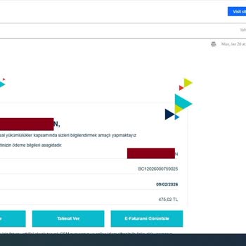 Kapatılan Hat İçin Kesilen Faturanın İptali