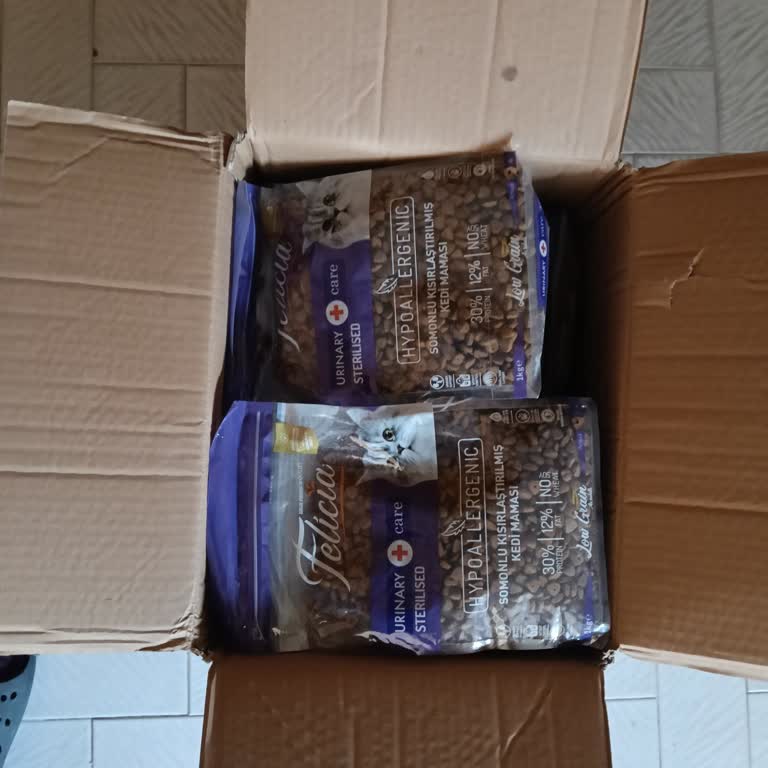 Somonlu Kedi Maması Gönderildi, Tavuklu Kısırlaştırılmış Siparişim İade Bekliyor