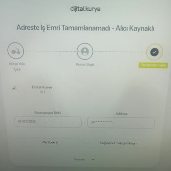 Dijital Kurye Yanlış Teslimat Bildirimi Ve Faturalı Hat Geçişindeki Mağduriyet