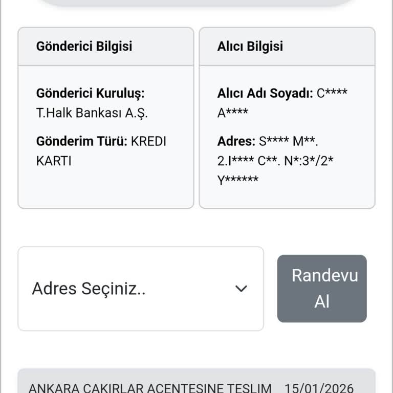Kredi Kartı Teslimatı Gecikmesi Ve Müşteri Hizmetleri Sorunu
