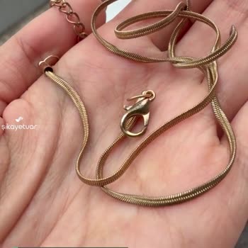My Joyas Design Tek Kullanımda Kararan Kolye