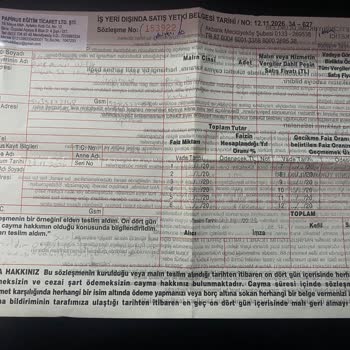 Papirus Eğitim Ticaret | Şişli İzinsiz Ücret Talebi Ve Yanıltıcı Kitap Hediyesi