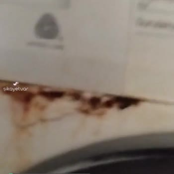 Beko. Çamaşır Makinesi Deterjan Kapak Paslanması