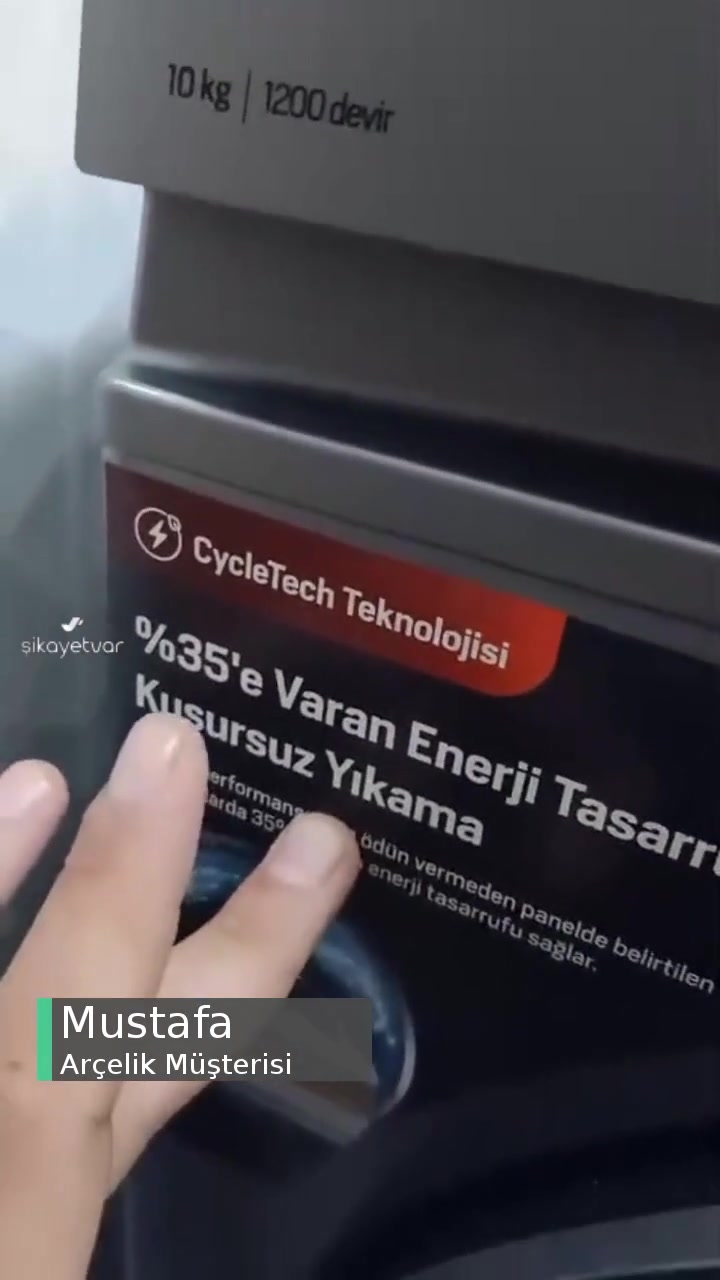 Kocaeli Arçelik Sıfır Çamaşır Makinesi Arızası! videonun kapak resmi