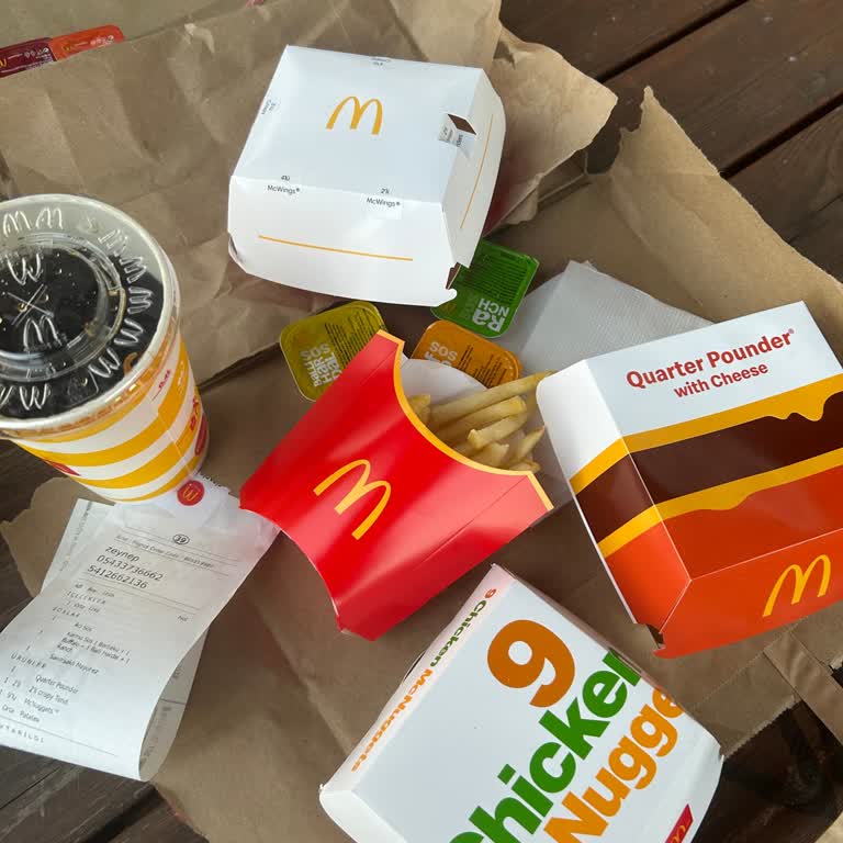 Yanlış Gelen McDonald’s Siparişi İçin Tam İade Talebi