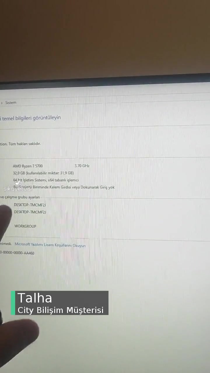 Trendyol City Bilişim Yanlış Donanım Gönderdi, Para İadesi Yapılmıyor! videonun kapak resmi