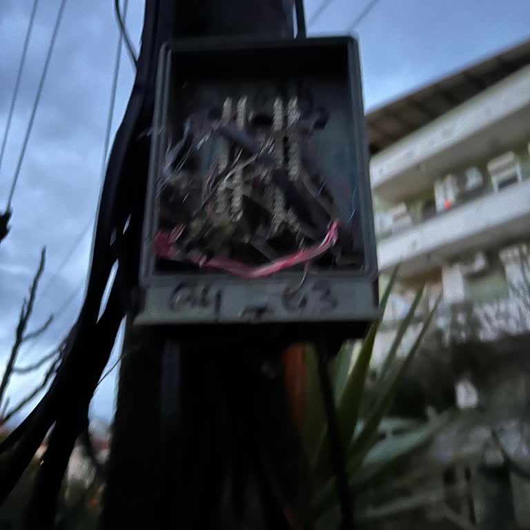 Bornova Atatürk Mahallesi'nde Açık Telefon Kutusu Nedeniyle Sürekli İnternet Kesintisi