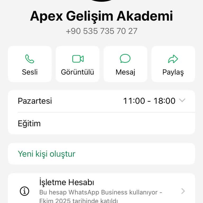 Apex Gelişim Akademi'den Yazılı Sözleşme Olmadan Telefonla Ücret Talebi Ve Veri Güvenliği Endişesi