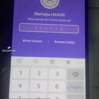Hadi - Tombank Uygulamaya Giriş Yapmak İstiyorum Artık