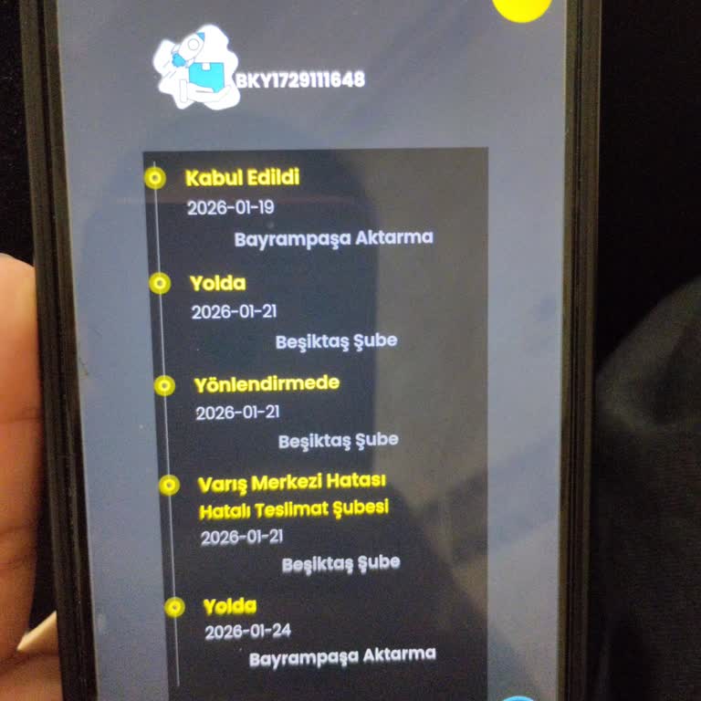 Cargox Bky1729111648 Numaralı Kargonun Teslim Gecikmesi Ve Bilgilendirme Eksikliği