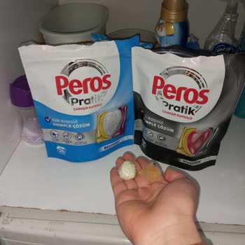 Peros Tablet Deterjanı Erimiyor Ve Çamaşır Kalıntısı Bırakıyor