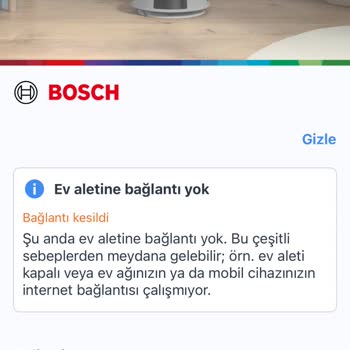 Bosch Robot Süpürge Şarj Ve Haritalama Sorunları Nedeniyle İade Talebi