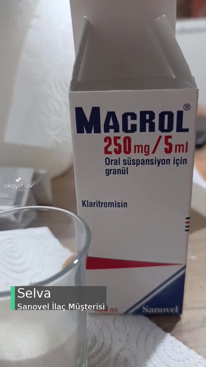 Macrol Şurupta Tortu Sorunu videonun kapak resmi